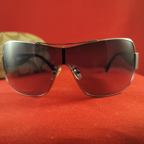 Coach Womens Hazel S563 size 57-18-120 Tortoise/Brown Aviator Sunglasses w/Case - Picture 4 of 11